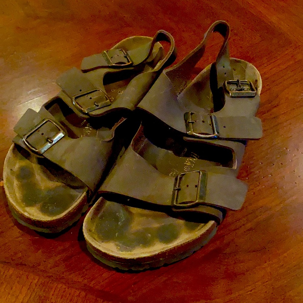 Birkenstock leather vintage sandals size 41